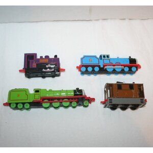 Vtg. (4) Thomas Tank Engine & Friends Diecast Magnetic Trains Ertl Lot 9 1990's